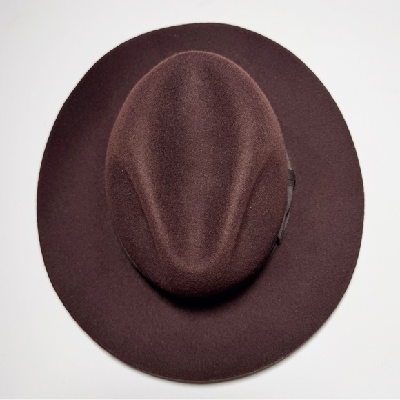 Uniqlo x Ines De La Fressange Brown Wool Fedora Hat - Picture 5 of 8